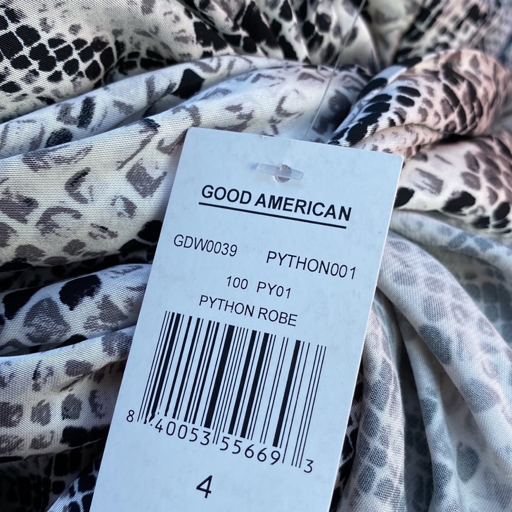 Good American Satin Python Duster - Picture 11 of 12